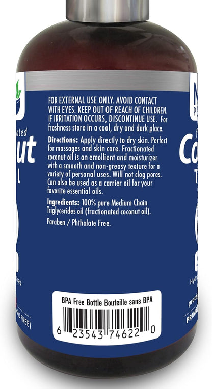 Pure Fractionated Coconut MCT Oil - 200 + 70ml BONUS [amazon_upc] asin:B0BW4RVVPF