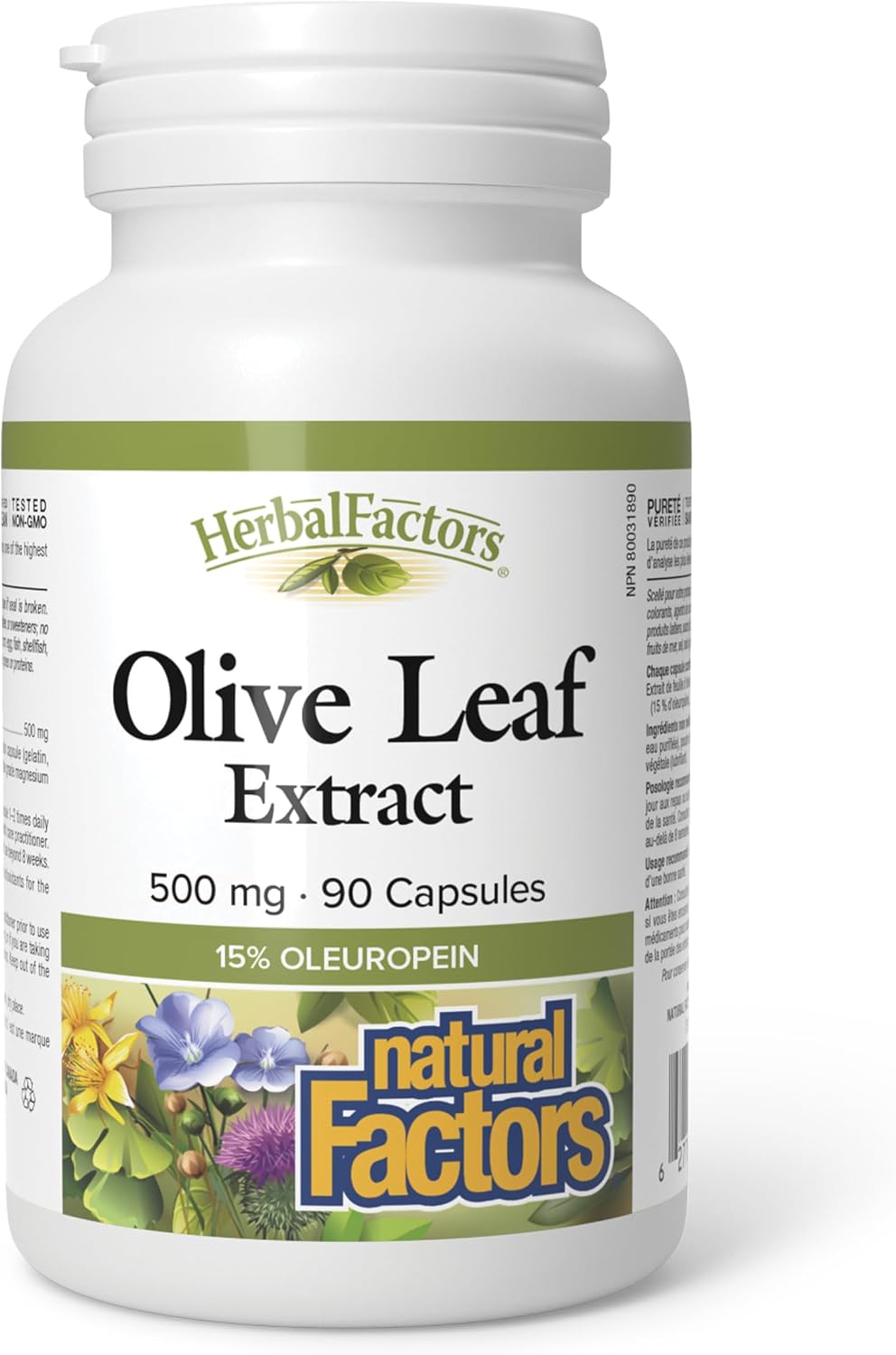 Olive Leaf 500mg - 90 Caps [amazon_upc] asin:B0BLV4NST9