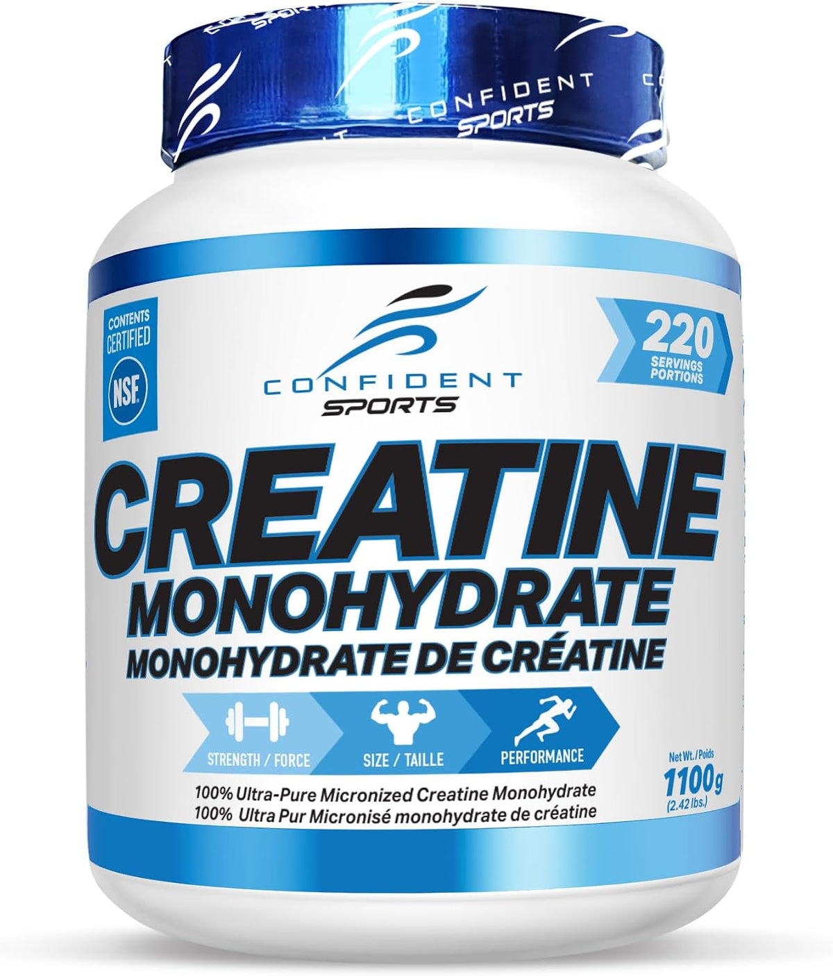 Creatine Monohydrate - 1,100g + 450g FREE [amazon_upc] asin:B08M42ZLYM