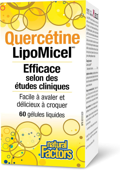 Lipomicel Matrix Quercetin - 60 Liquid Softgels [amazon_upc] asin:B0CKXZYLD3