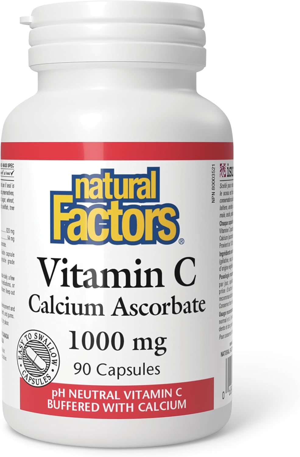 Vitamin C Calcium Ascorbate 1,000mg - 90 Caps [amazon_upc] asin:B00CP7SEJA
