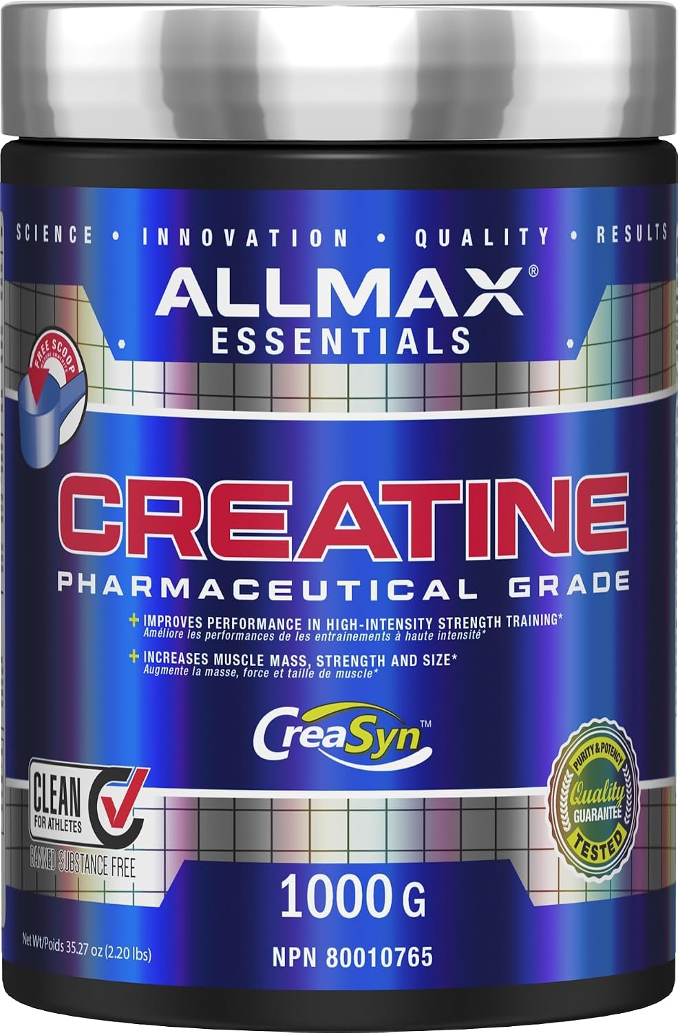 Creatine - 1000g + BONUS [amazon_upc] asin:B0043YLNSC