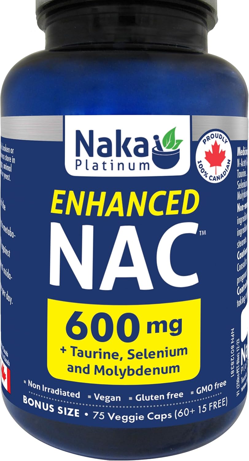 Enhanced NAC 600mg - 75 V-Caps [amazon_upc] asin:B0D2JJ8X4D