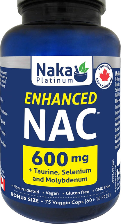 Enhanced NAC 600mg - 75 V-Caps [amazon_upc] asin:B0D2JJ8X4D