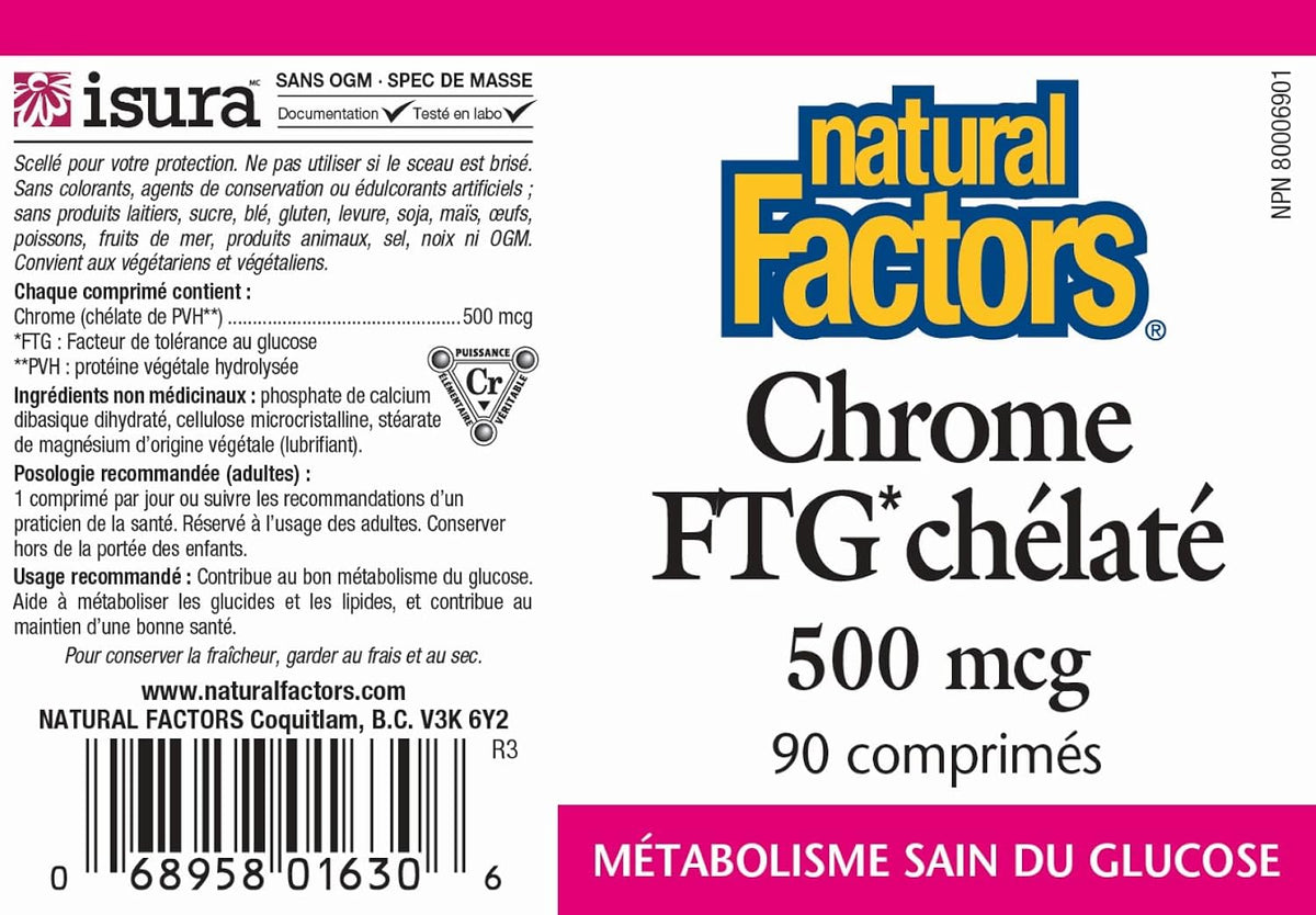 Chromium GTF Chelate 500mcg - 90 Tabs [amazon_upc] asin:B0019BEKYQ