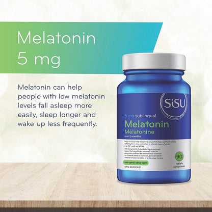 Melatonin 5mg (Mint) - 90 Tabs [amazon_upc] asin:B079WQQV54