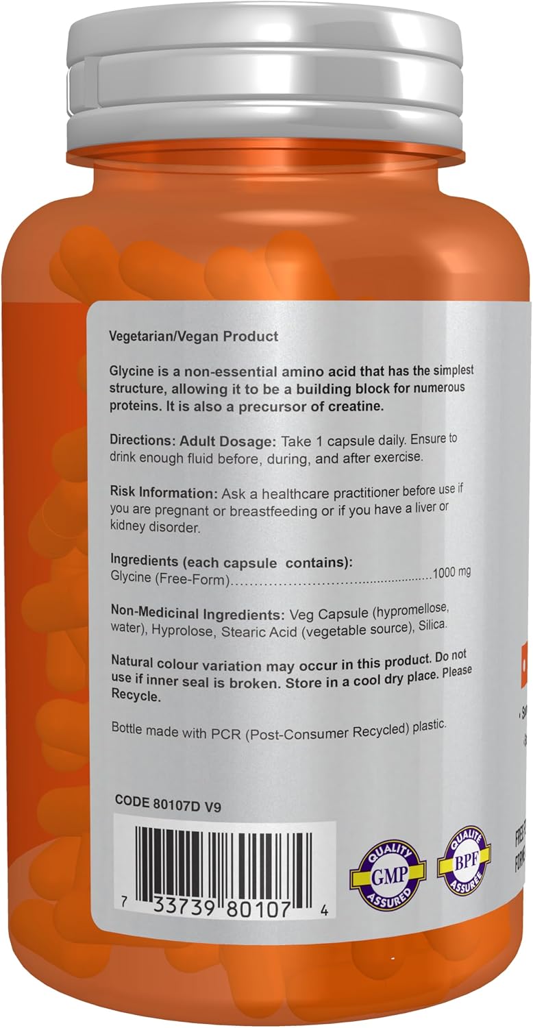 Glycine 1,000mg - 100 V-Caps [amazon_upc] asin:B08R229KG7