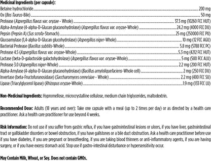 Digestzymes - 180 V-Caps [amazon_upc] asin:B001WU3VV2