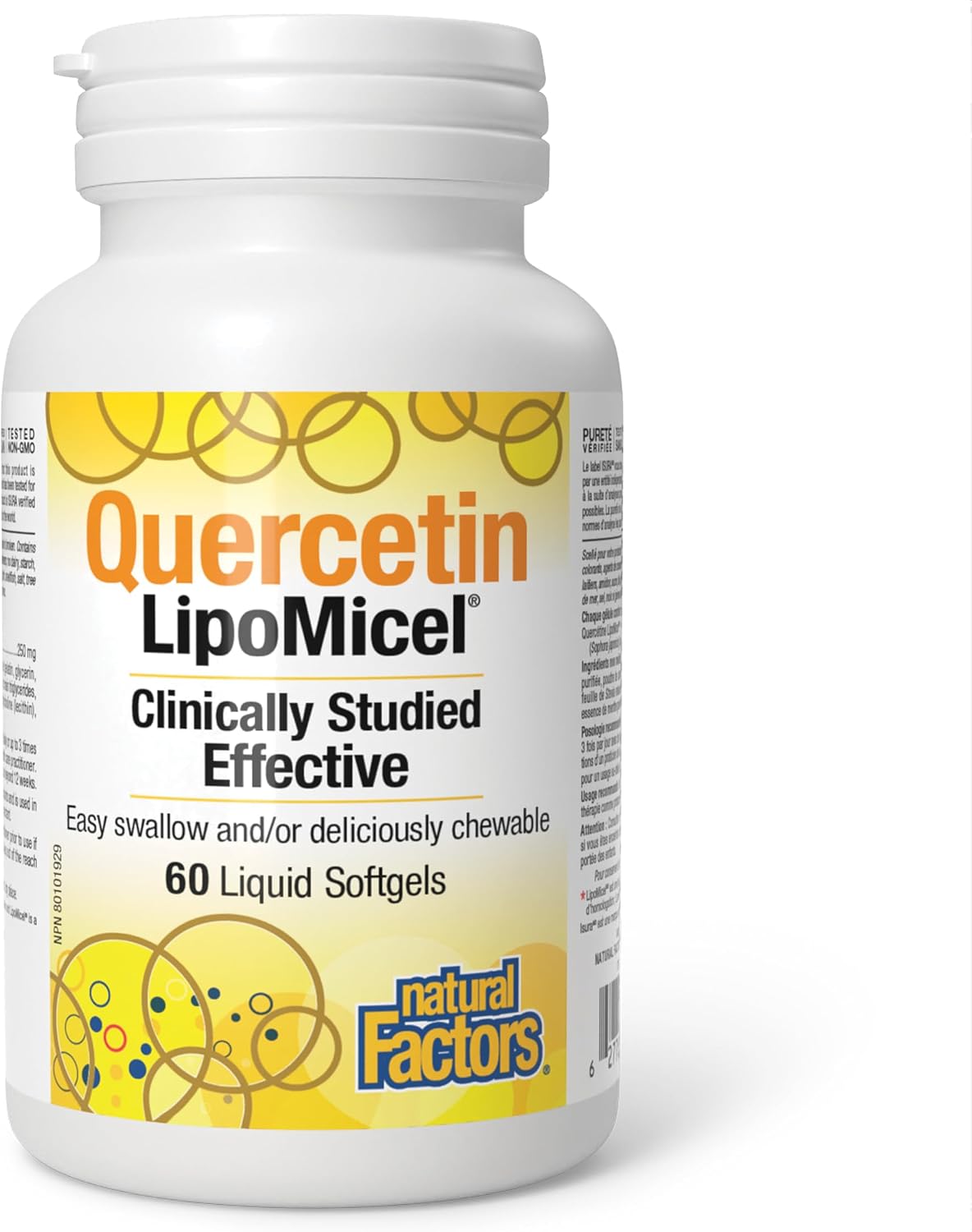 Lipomicel Matrix Quercetin - 60 Liquid Softgels [amazon_upc] asin:B0CKXZYLD3