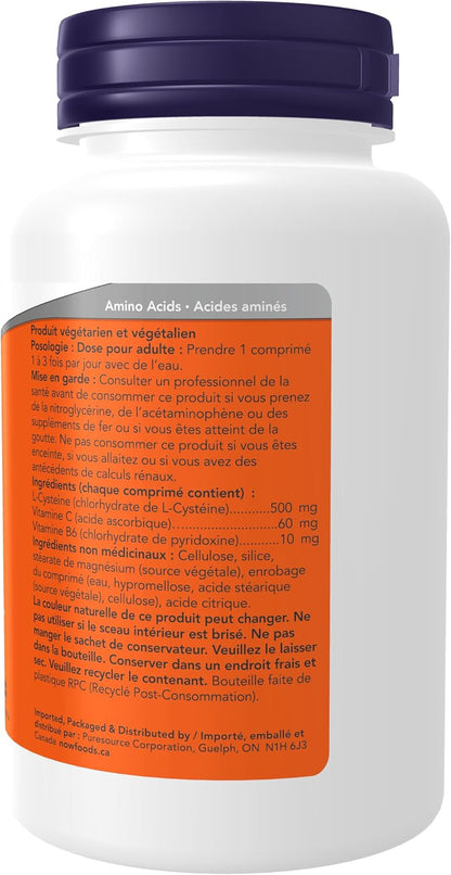L-Cysteine 500mg - 100 Tabs [amazon_upc] asin:B003FG513W