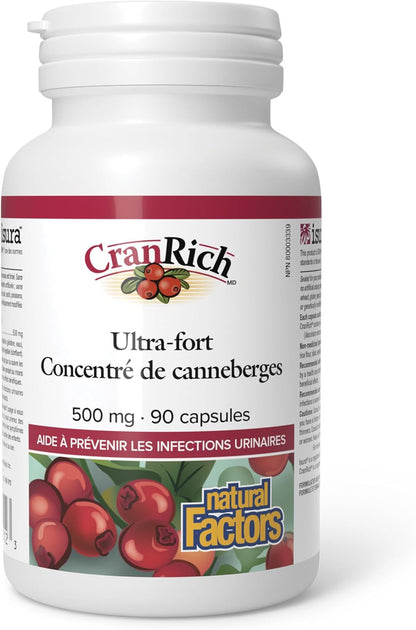 CranRich Super Strength Cranberry Concentrate 500mg - 90 Caps [amazon_upc] asin:B0BLV49K2C