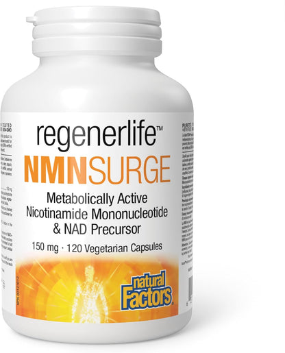 RegenerLife NMNSurge 150mg - 120 V-Caps [amazon_upc] asin:B0CJ9WZXXZ