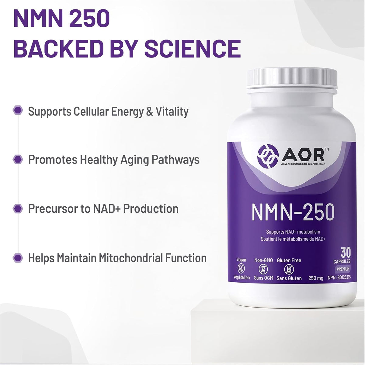 NMN-250mg - 30 Caps [amazon_upc] asin:B0CLMC93W5