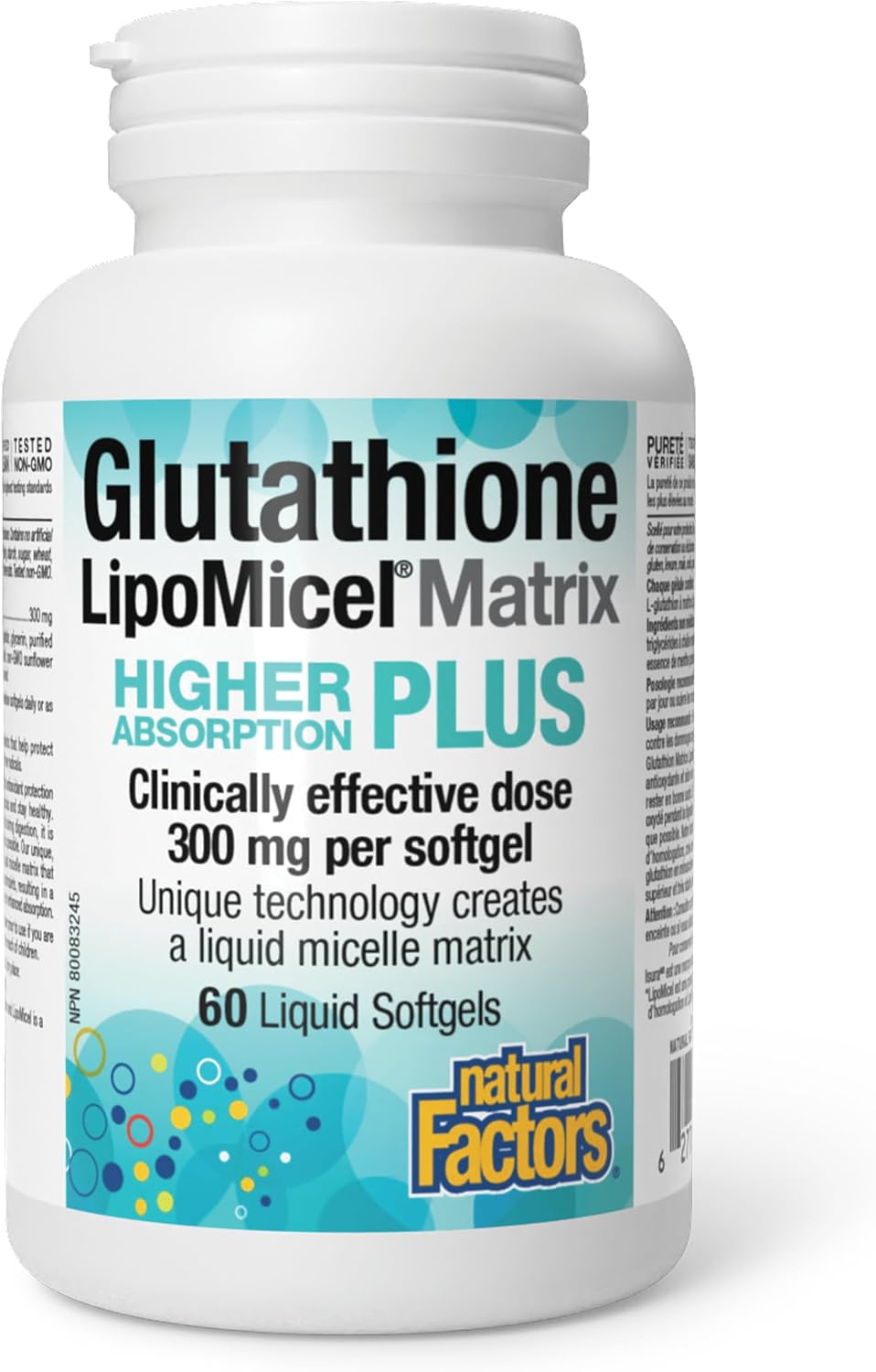 Glutathione Lipomicel Matrix 300mg - 60 Softgels [amazon_upc] asin:B0DMBD7RHV