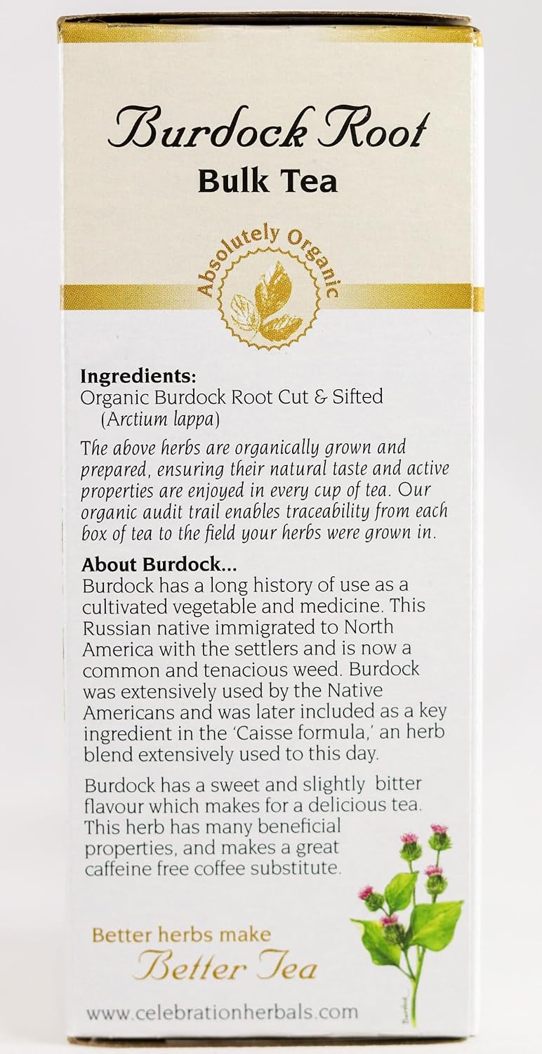 Burdock Root Tea (Loose Organic) - 60g [amazon_upc] asin:B003MYWB8A