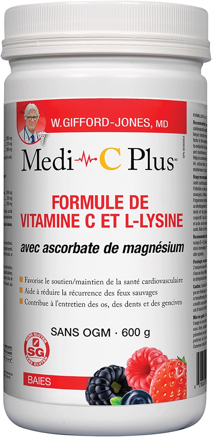Medi-C Plus With Magnesium Ascorbate (Berry) - 600g + BONUS [amazon_upc] asin:B07GLM3C9M