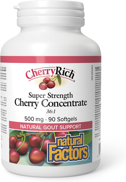 CherryRich 500mg Cherry Concentrate - 90 Softgels [amazon_upc] asin:B07GYRQ3KF