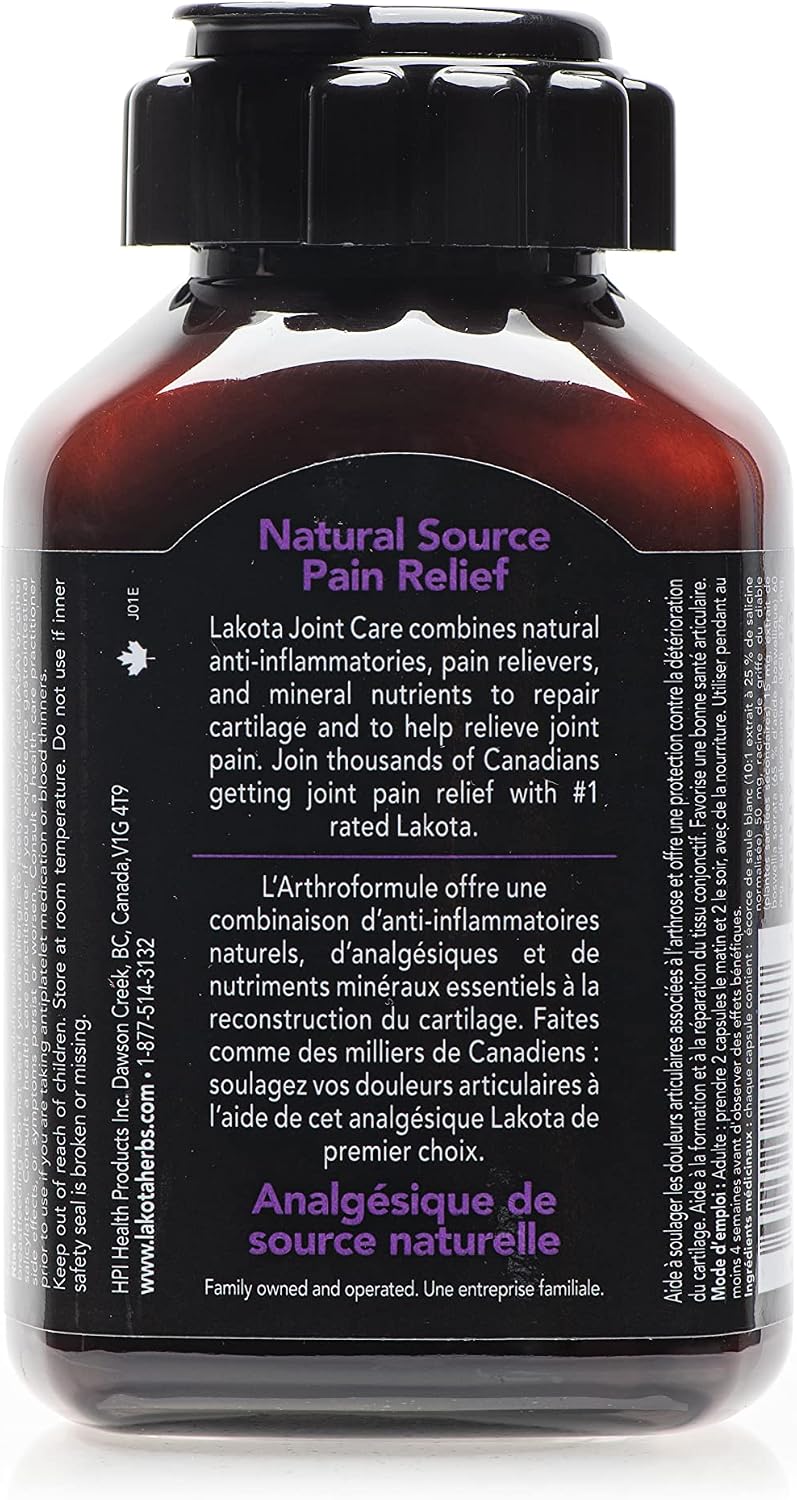 Lakota Joint Care Formula - 120 Caps [amazon_upc] asin:B00E44BY4Y