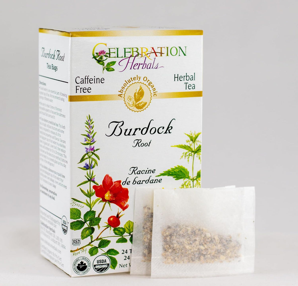 Burdock Root Tea (Organic) - 24 Tea Bags [amazon_upc] asin:B00FYD9QXA