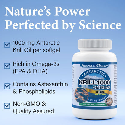 Antarctic Krill 1000mg - 60 Softgels [amazon_upc] asin:B0727XNSGB