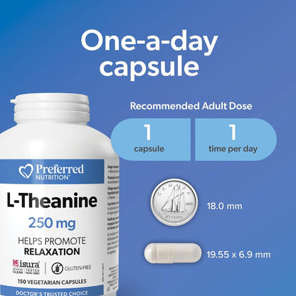 L-Theanine 250mg - 150 V-Caps [amazon_upc] asin:B0FLKHLNKS