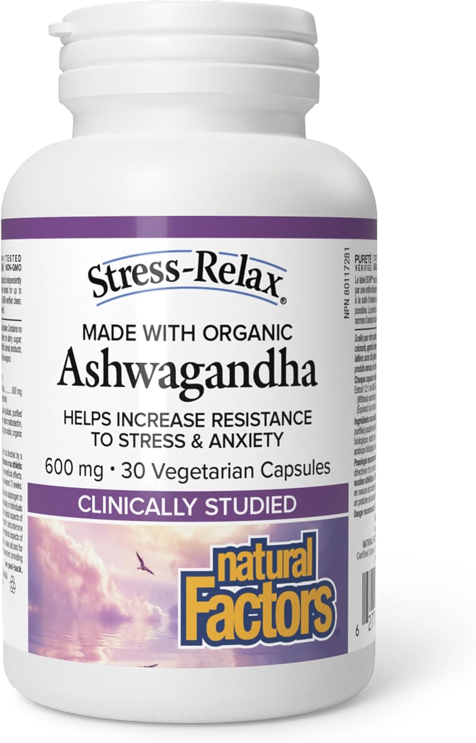 Stress-Relax Ashwagandha 600mg - 30 V-Caps [amazon_upc] asin:B0BB8KJTGS