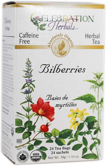 Bilberries Tea (Organic) - 24 Tea Bags [amazon_upc] asin:B0011DQRWU