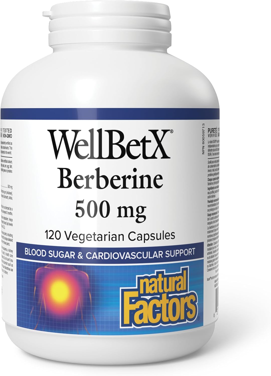 WellBetX Berberine 500mg - 120 V-Caps [amazon_upc] asin:B0FBSP5ZSG