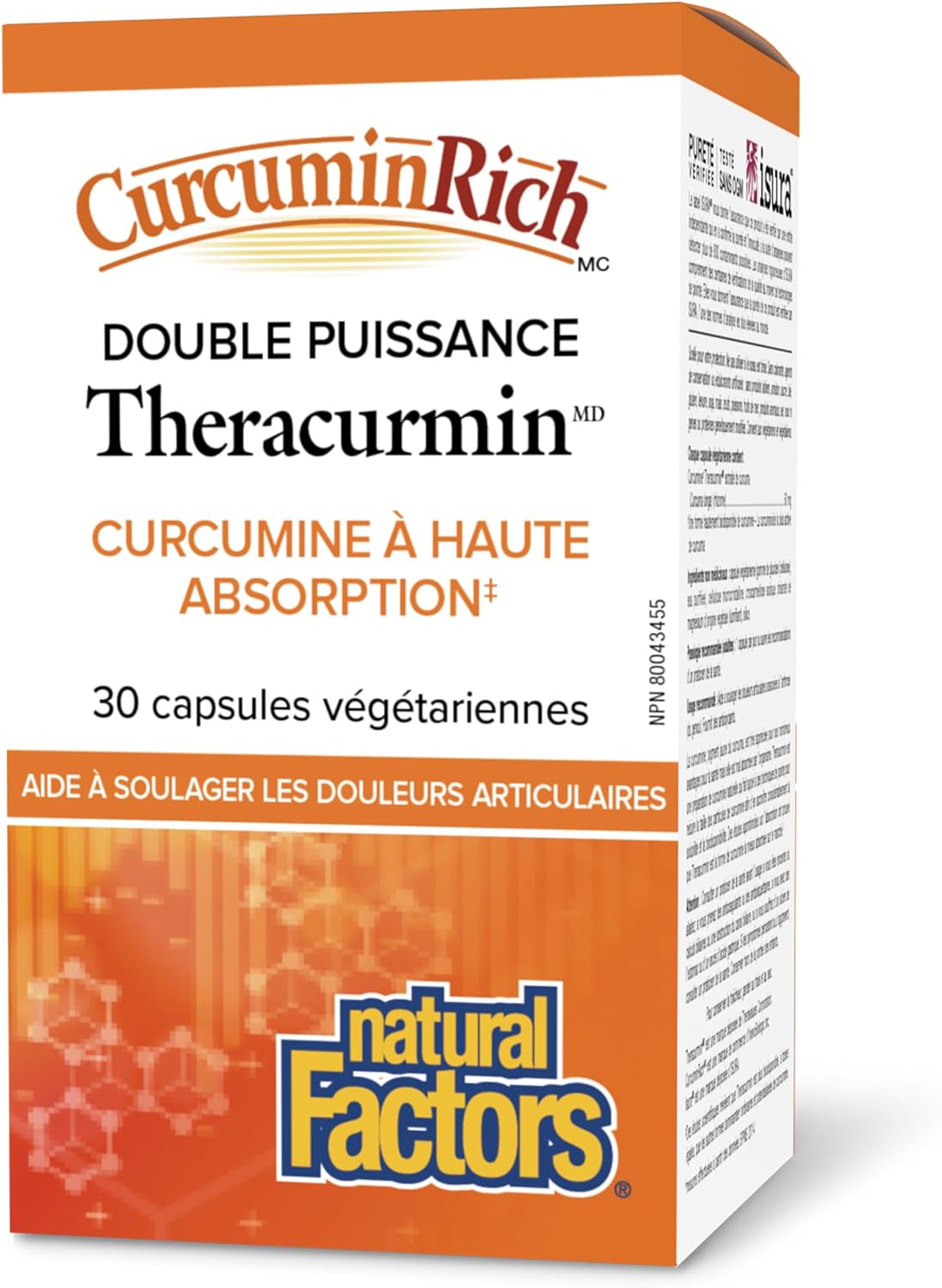 CurcuminRich Theracurmin Double Strength 60mg - 30 V-Caps [amazon_upc] asin:B0BLTR6FDB