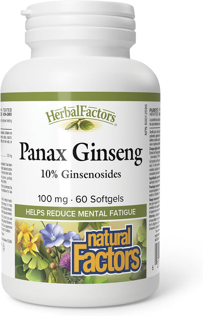 Panax Ginseng 100mg - 60 Softgels [amazon_upc] asin:B0BLV6DZ2Z