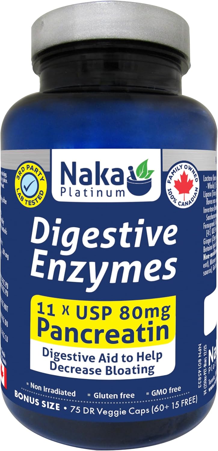 Digestive Enzymes (Shelf Stable) - 75 Caps [amazon_upc] asin:B0CCX2GF96