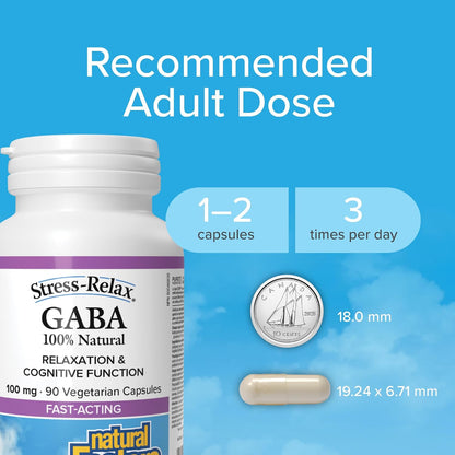 GABA 100mg - 90 V-Caps [amazon_upc] asin:B0BLV4Q5VH