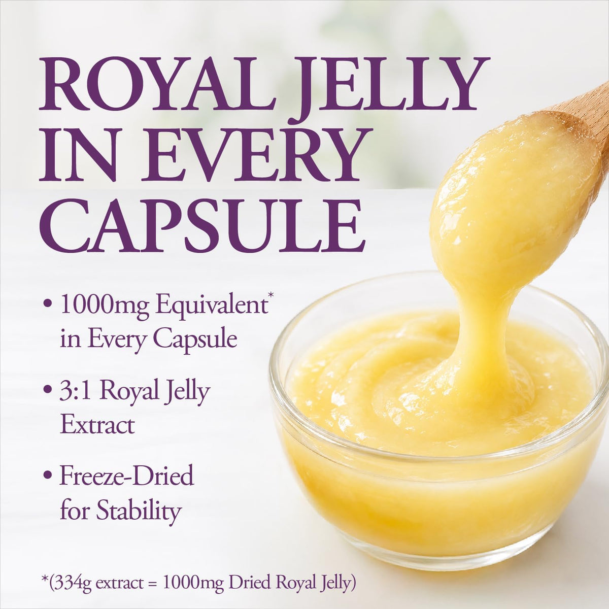 Royal Jelly Capsules 1000mg - 90 V-caps [amazon_upc] asin:B07CJLTFW2