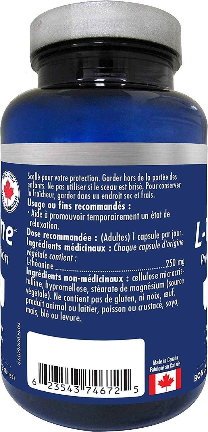 Pro L-Theanine 250mg - 60 + 15 V-Caps BONUS [amazon_upc] asin:B086YZNFJV