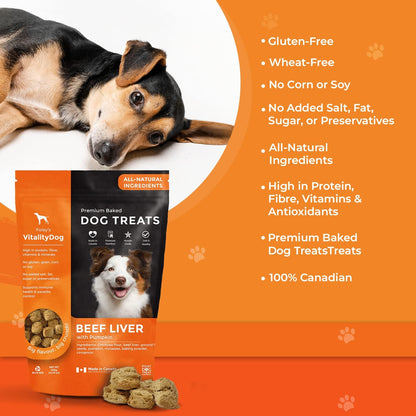Premium Baked Dog Treats (Beef Liver With Pumpkin) - 400g [amazon_upc] asin:B017AO852S