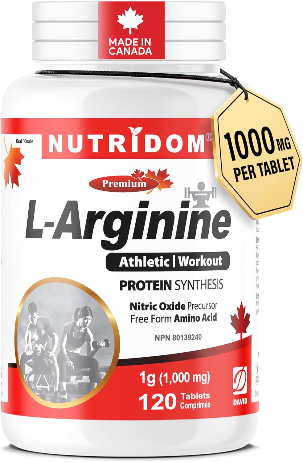 L-Arginine - 120 Tabs [amazon_upc] asin:B0FDH81R7B