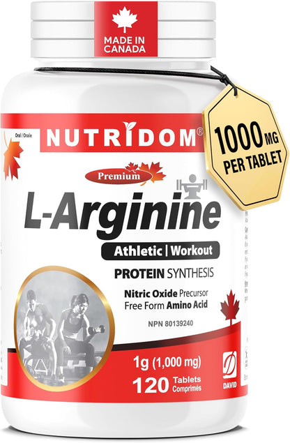 L-Arginine - 120 Tabs [amazon_upc] asin:B0FDH81R7B