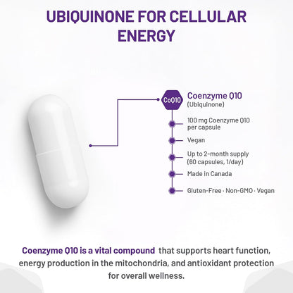 Coenzyme Q10 100mg - 60 Caps [amazon_upc] asin:B00CORMH9O