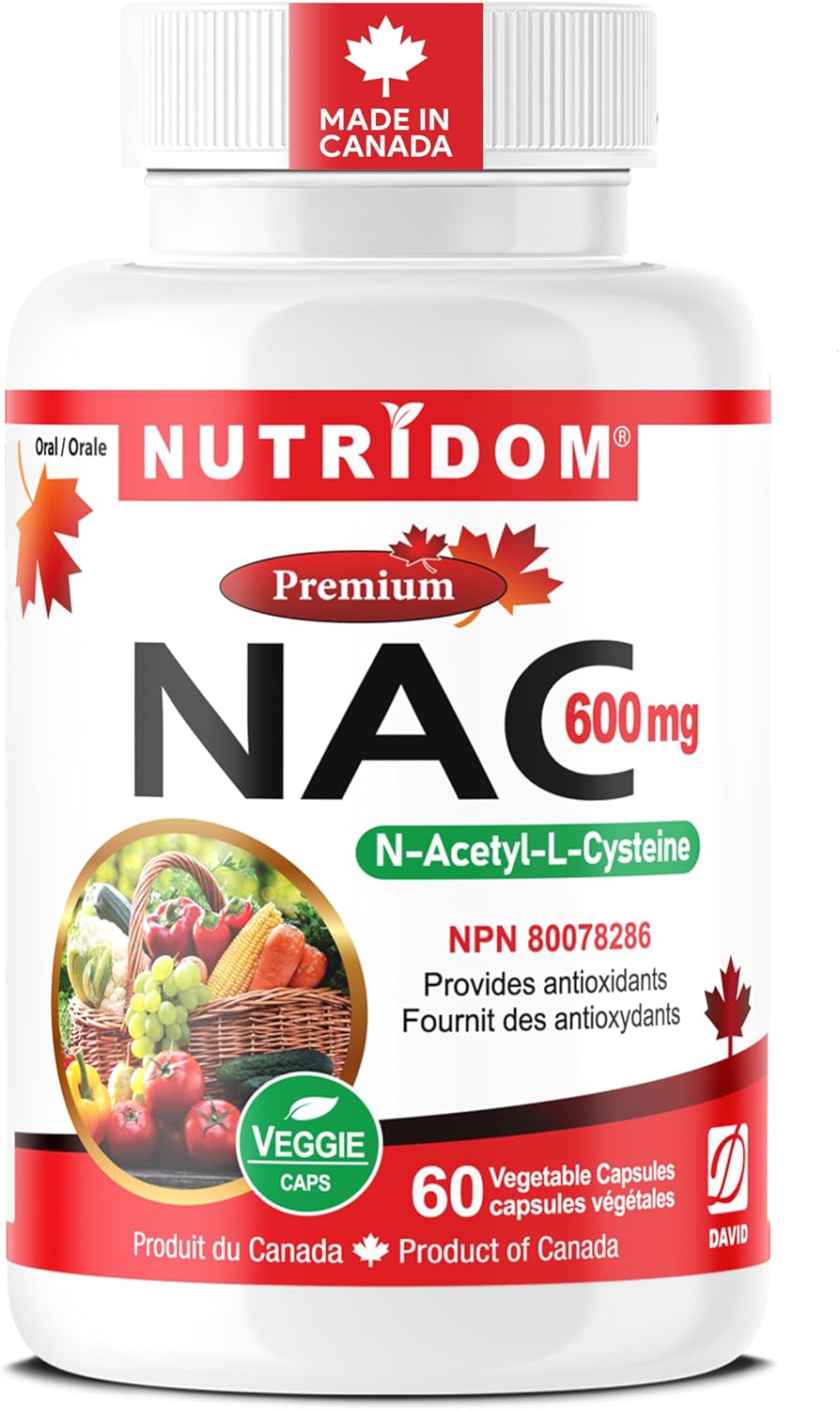 NAC 600mg - 60 V-Caps [amazon_upc] asin:B08GQWCCJF