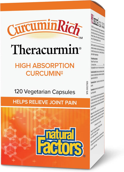 CurcuminRich Theracurmin Turmeric Root 30mg - 120 V-Caps + BONUS [amazon_upc] asin:B0BLV3ZM78