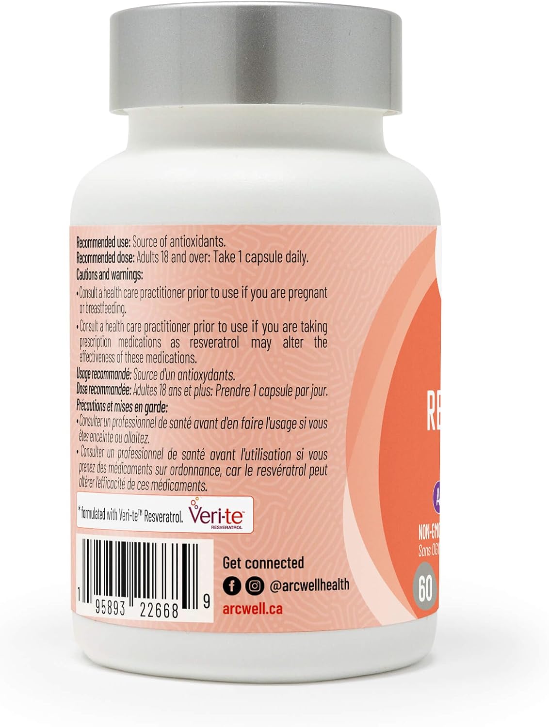 Trans-Resveratrol 250mg - 60 V-Caps [amazon_upc] asin:B09WZC4R4L