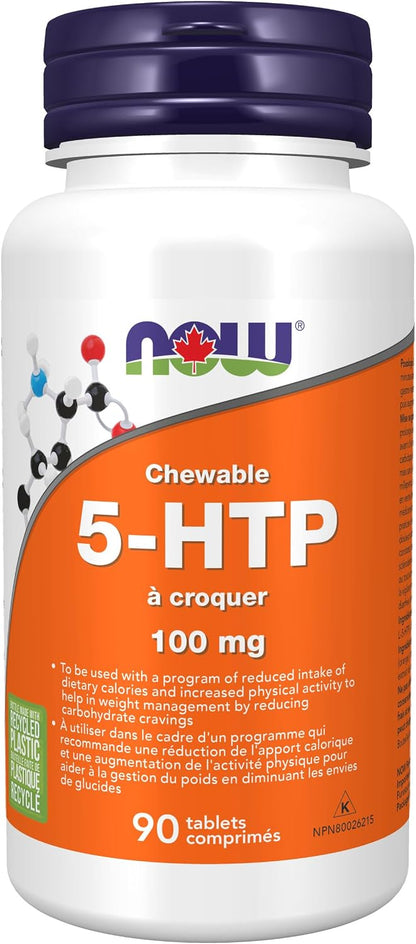 5-HTP 100mg Chewable - 90 Tabs [amazon_upc] asin:B00J8NKCY4