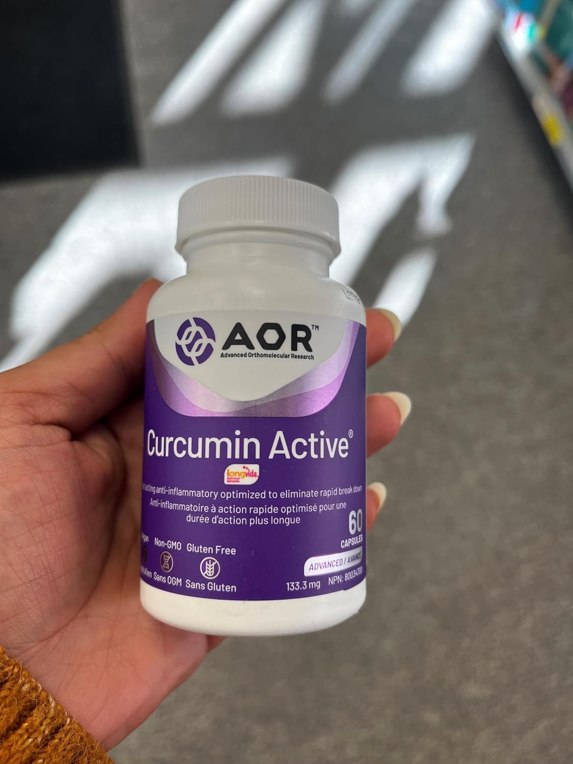 Curcumin Active - 60 V-Caps [amazon_upc] asin:B00E1JNPDK