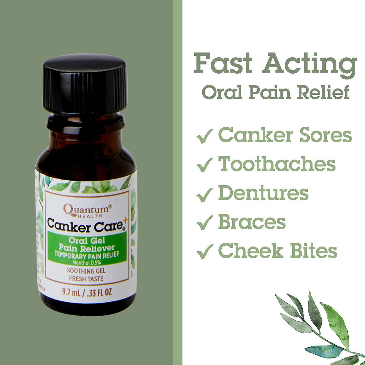 Canker Care+ Oral Gel - 9.7ml [amazon_upc] asin:B001GCUAEM