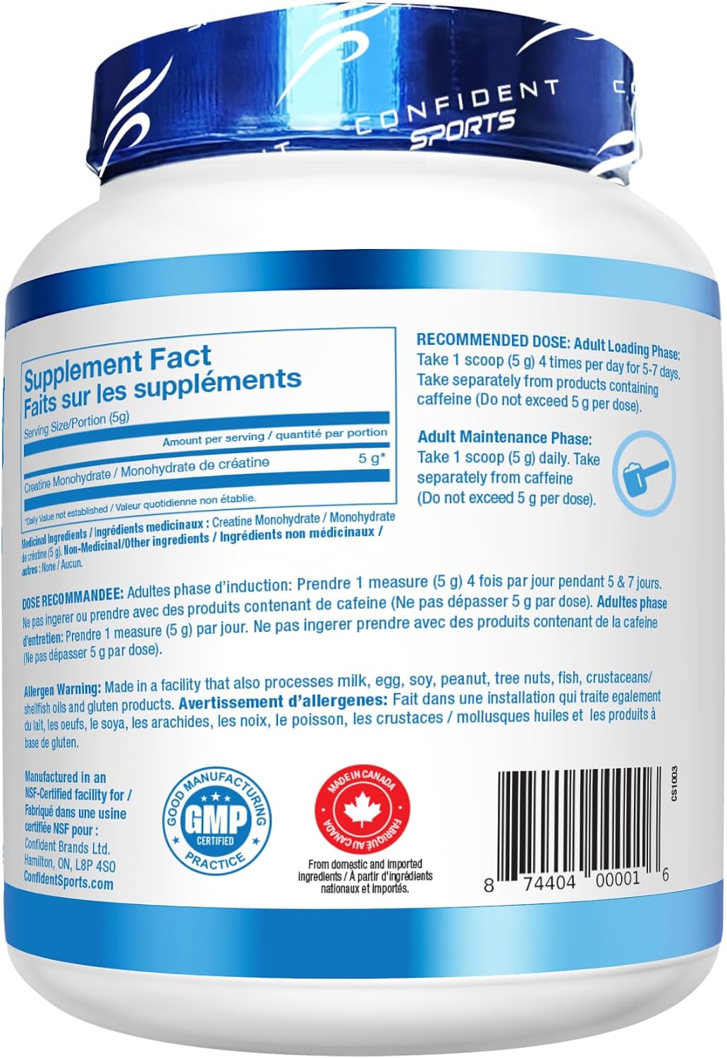 Creatine Monohydrate - 1,100g + 450g FREE [amazon_upc] asin:B08M42ZLYM