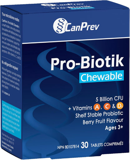Pro-Biotik + A, C & D3 - 30 Chew Tabs [amazon_upc] asin:B09ZBLG974