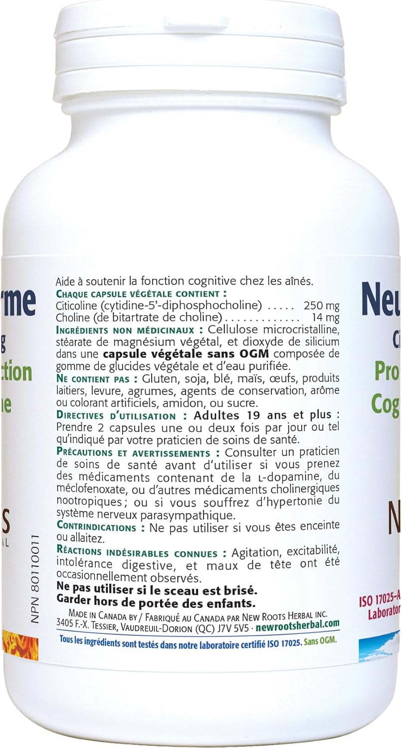 NeuroPerform Citicoline 250mg - 60 V-Caps [amazon_upc] asin:B0CQ3QQVQ8