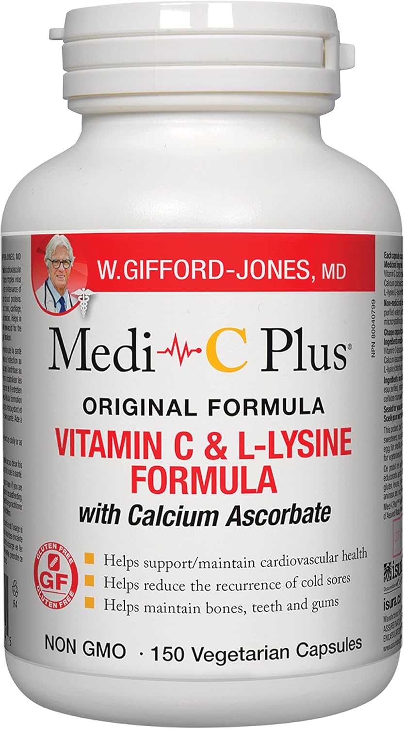 Medi-C Plus With Calcium Ascrobate - 150 V-Caps [amazon_upc] asin:B07GLJNNP4