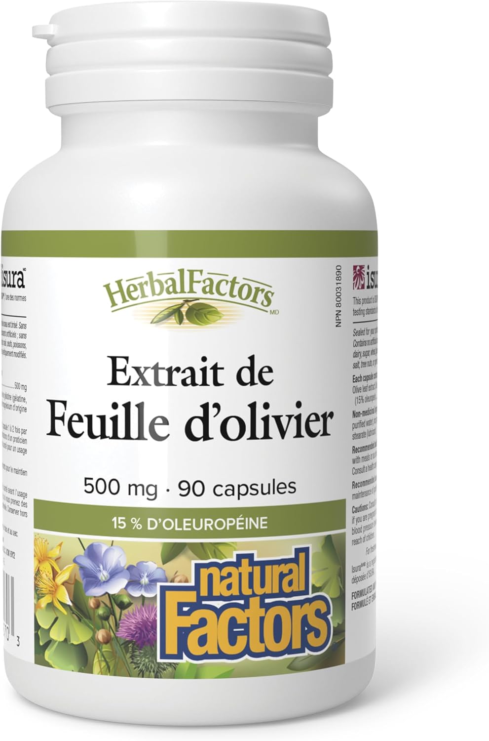 Olive Leaf 500mg - 90 Caps [amazon_upc] asin:B0BLV4NST9