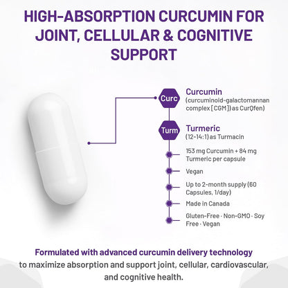 Curcumin Ultra Vegan - 60 Caps + BONUS [amazon_upc] asin:B0CDN1TFDK